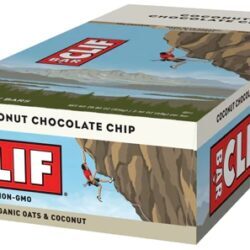 Clif Bar Energy Bars Coco Chocolate Chip - Caixa com 12 Unidades (Aprox. 660g)