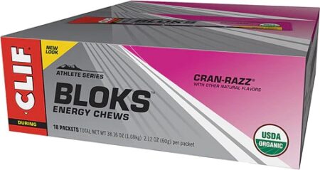 Clif BLOKS™ Energy Chews Cran-Razz® -- 18 Packets