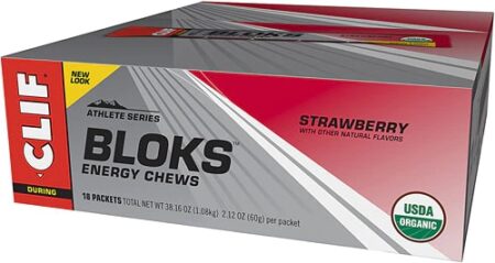 Clif BLOKS™ Energy Chews Strawberry -- 18 Packets