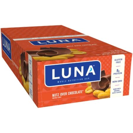 Clif LUNA® Whole Nutrition Bar Nutz Over Chocolate® -- 15 Bars