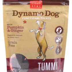 Cloud Star Dynamo Dog™ Treats Tummy Grain Free Abóbora & Gengibre - 142g (Saúde Digestiva)