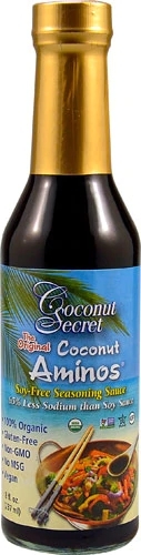 Coconut Aminos® Original Coconut Secret Molho Temperos Sem Soja 237ml