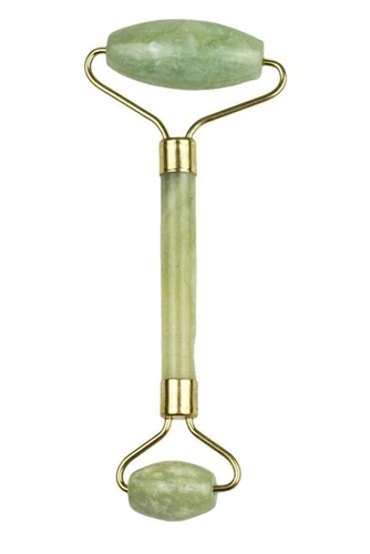CocoRoo Beauty Roller de Jade Natural - 1 Unidade: Massageador Facial Revitalizante