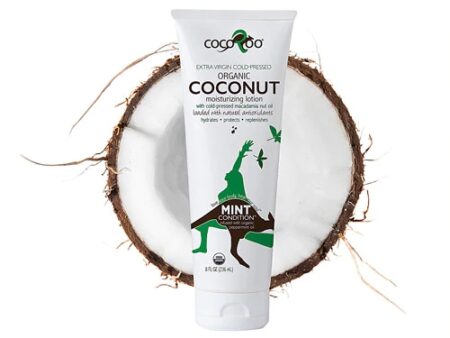 CocoRoo Mint Condition Organic Coconut Moisturizing Lotion -- 8 fl oz