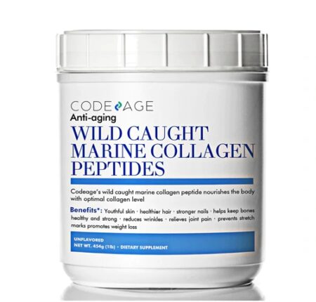 Code Age Wild Caught Marine Collagen Peptides -- 1 lb