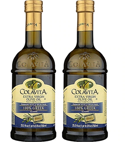 Azeite Extra Virgem Grego Colavita 100% Puro - 2 Garrafas de 750ml (Pack 2)
