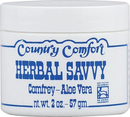 Country Comfort Herbal Savvy Comfrey Aloe Vera -- 2 oz