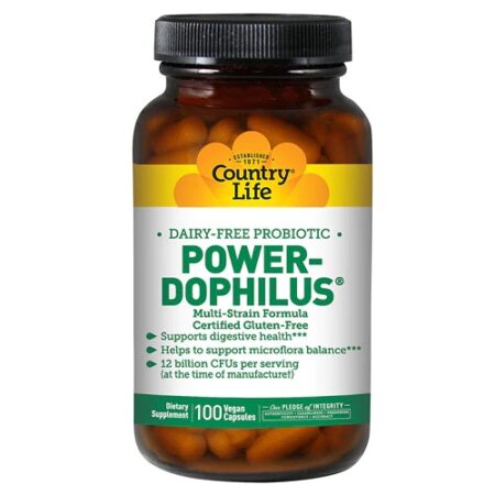 Country Life Power-Dophilus™ -- 12 billion CFUs - 100 Vegetarian Capsules