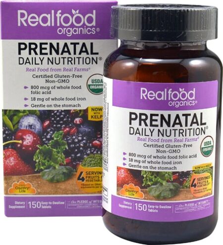 Country Life Realfood Organics® Prenatal Daily Nutrition® -- 150 Tablets