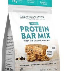 Creation Nation Mix para Barras de Proteína Caseiras - Sem Glúten e Whey de Chocolate Chip - 298g