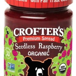 Geleia Orgânica de Framboesa Crofters - 283g - Sabor Intenso e Natural