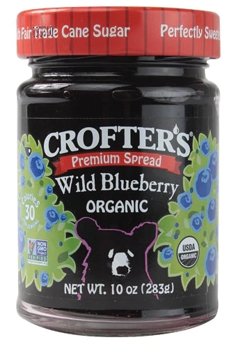 Geleia Orgânica de Frutas Silvestres Crofters - 283g - Sabor Intenso e Natural