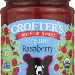 Geleia Orgânica de Framboesa Crofters Just Fruit® - 283g - Pura Fruta