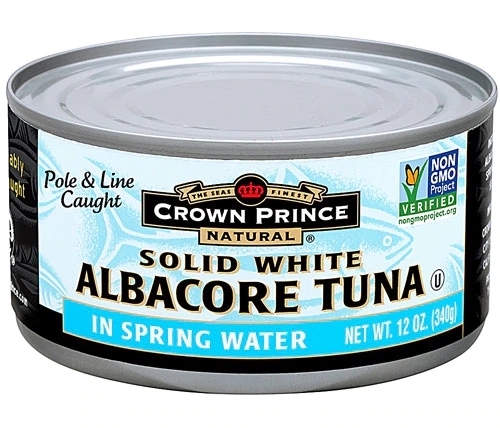 Atum Albacora Crown Prince em Água - 340g: Proteína Pura e Saudável