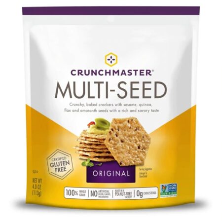 Crunch Master Multi-Seed Crackers Original -- 4 oz