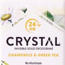 Desodorante Crystal Invisible Solid Camomila e Chá Verde - 71g - Proteção Duradoura e Bem-Estar