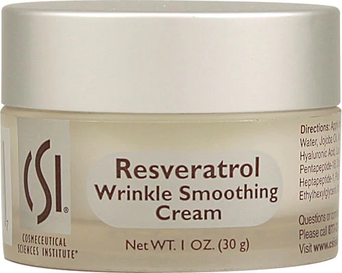 CSI Resveratrol Creme Suavizador de Rugas - Não OGM - 28g
