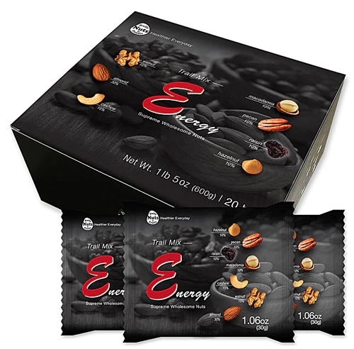 Mix de Nuts e Frutas Energético Daily Nuts & Fruits - 20 Saquinhos de 30g Cada (Total 600g)