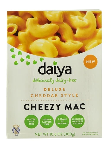 Macarrão Queijo Vegano Daiya Cheezy Mac Deluxe Cheddar Sem Lactose 300g