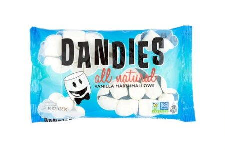 Dandies All Natural Marshmallows Vanilla -- 10 oz