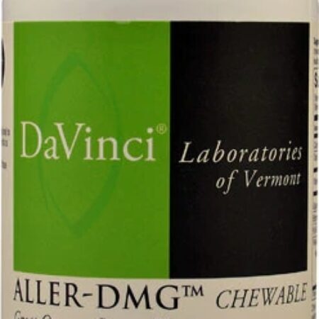 DaVinci Laboratories Aller-DMG™ Sabor Laranja e Creme – 120 Comprimidos Mastigáveis para Alívio — foto 1