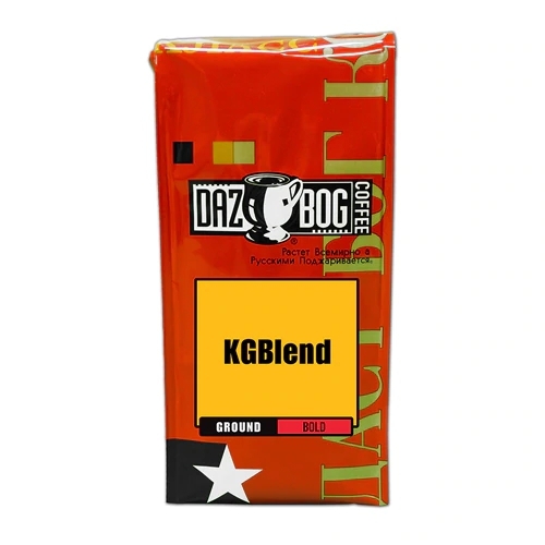 Café Dazbog KGBlend Moído Bold - 340g: Intensidade e Bem-Estar para Seu Dia
