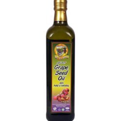 Óleo de Semente de Uva De La Rosa 100% Puro - 750ml (Não OGM, Sem Hexano)