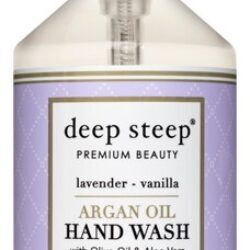 Sabonete Líquido Deep Steep Argan Oil com Oliva e Aloe Vera Lavanda Baunilha - 520ml