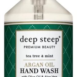 Sabonete Líquido Mãos Deep Steep Óleo de Argan c/ Azeitona, Aloe Vera, Melaleuca e Hortelã - 520ml