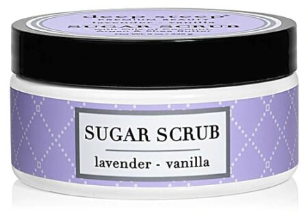 Deep Steep Argan Oil Sugar Scrub Lavender - Vanilla -- 8 oz