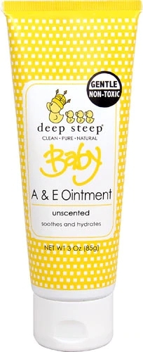 Pomada Protetora e Calmante Deep Steep Baby A&E Sem Fragrância 85g - Pele Delicada