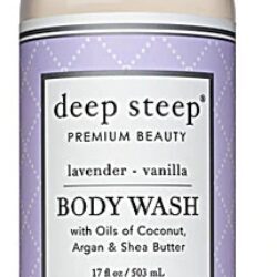 Sabonete Líquido Corporal Deep Steep Lavanda e Baunilha 500ml - Relaxamento e Bem-Estar