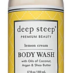 Gel de Banho Deep Steep Body Wash Lemon Cream 503ml - Hidratação e Revitalização