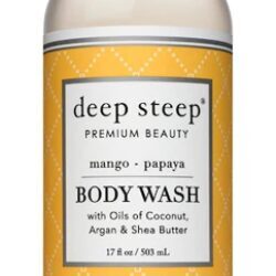 Sabonete Líquido Corporal Deep Steep Manga e Mamão 503ml - Hidratação e Bem-Estar