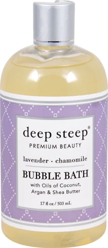Espuma de Banho Deep Steep Lavanda Camomila 503ml - Relaxamento Profundo e Bem-Estar