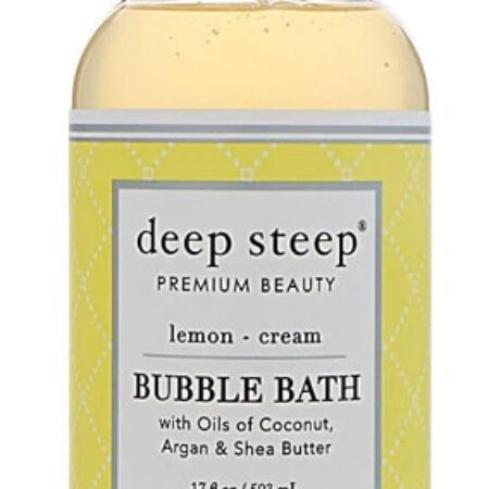 Deep Steep Deep Steep Banho de Espuma Limão e Creme 482g – Relaxamento Profundo e Pele Radiante — foto 1