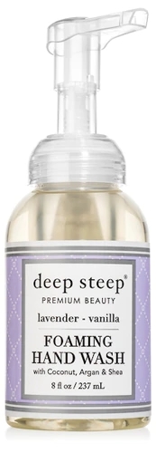 Sabonete Líquido Espumante Deep Steep Lavanda e Baunilha - 236ml: Limpeza Suave e Aromaterapia para Suas Mãos