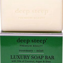Sabonete de Luxo Deep Steep Alecrim e Hortelã - 57g | Limpeza Revigorante e Bem-Estar Natural