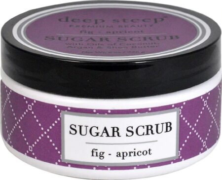 Deep Steep Sugar Scrub Fig - Apricot -- 8 oz