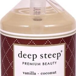 Sabonete Líquido Deep Steep Baunilha e Coco com Óleo de Argan - 521ml | Hidratação Profunda