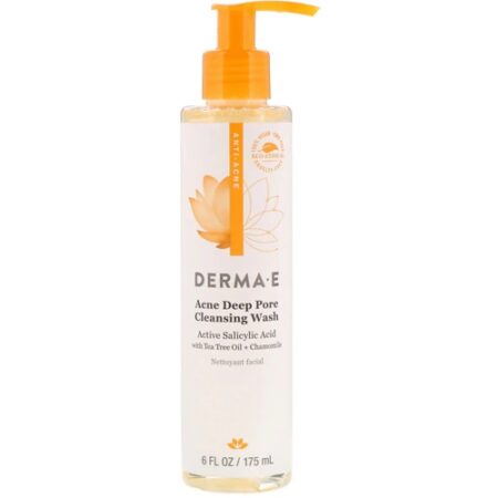 Derma E Acne Deep Pore Cleansing Wash -- 6 fl oz