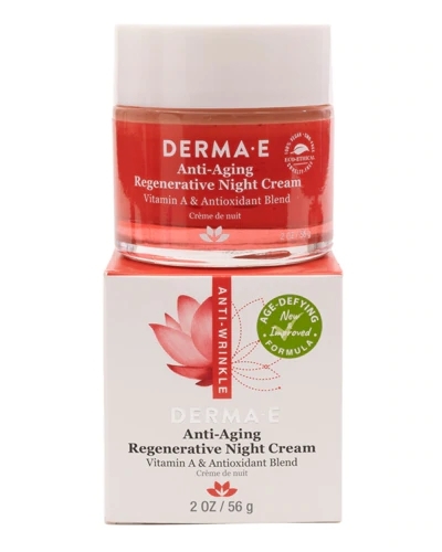 Creme Noturno Regenerativo Antissinais Derma E - 57g: Juventude e Vitalidade para sua Pele