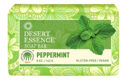 Desert Essence Soap Bar Peppermint -- 5 oz