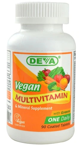 Deva Vegan Multivitamínico e Mineral 90 Comprimidos Revestidos - Nutrição Completa para o seu Bem-Estar