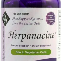 Diamond Herpanacine Total Skin Support System - 200 Cápsulas: Saúde e Vitalidade para Sua Pele