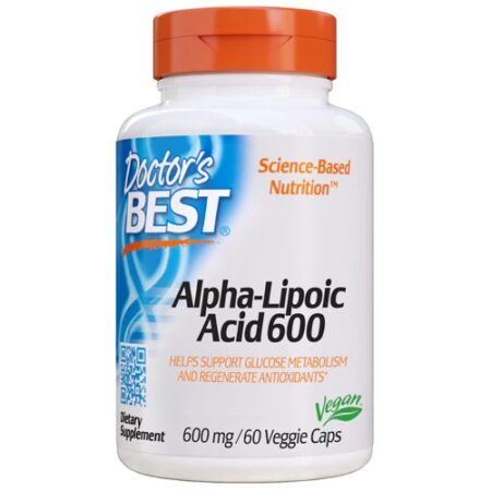 Doctor's Best Alpha-Lipoic Acid -- 600 mg - 60 Veggie Caps