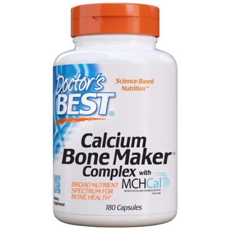 Doctor's Best Calcium Bone Maker® Complex with MCH-Cal™ -- 180 Capsules