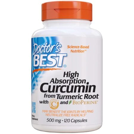 Doctor's Best Curcumin C³ Complex -- 500 mg - 120 Capsules