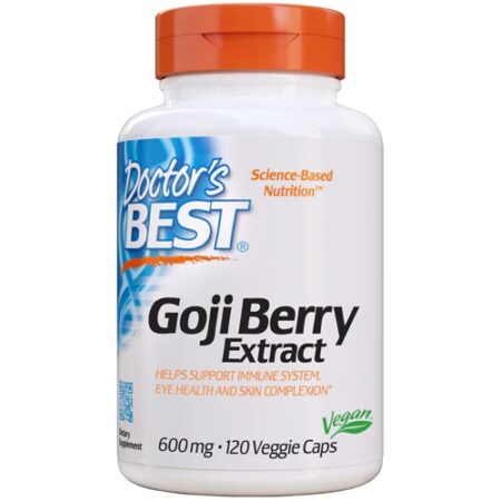 Doctor's Best Goji Berry Extract -- 600 mg - 120 Veggie Caps