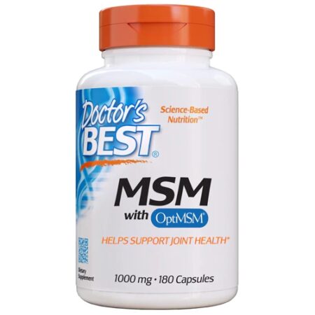 Doctor's Best MSM with OptiMSM® -- 1000 mg - 180 Capsules